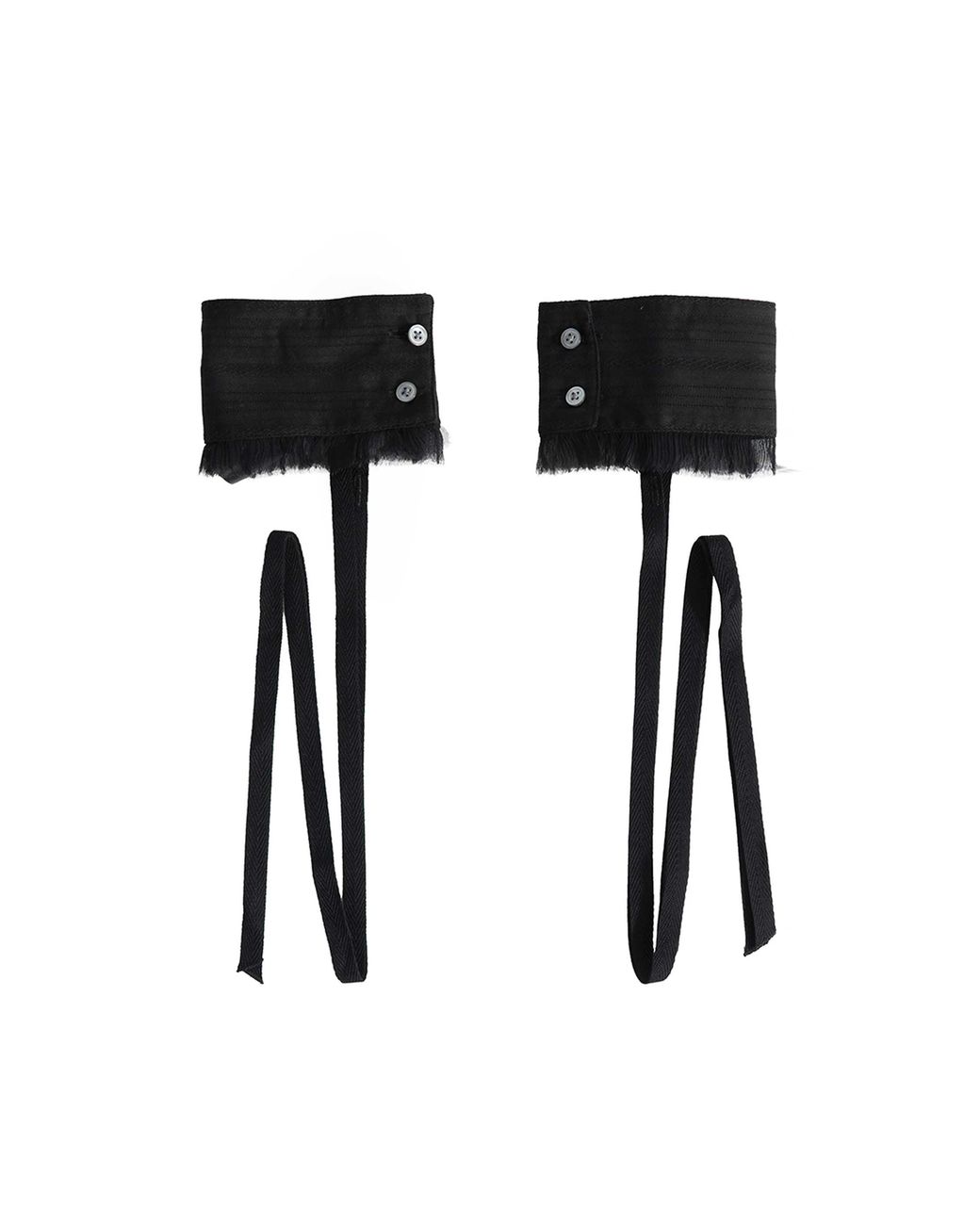 Ann Demeulemeester Black Dante Cuffs for men