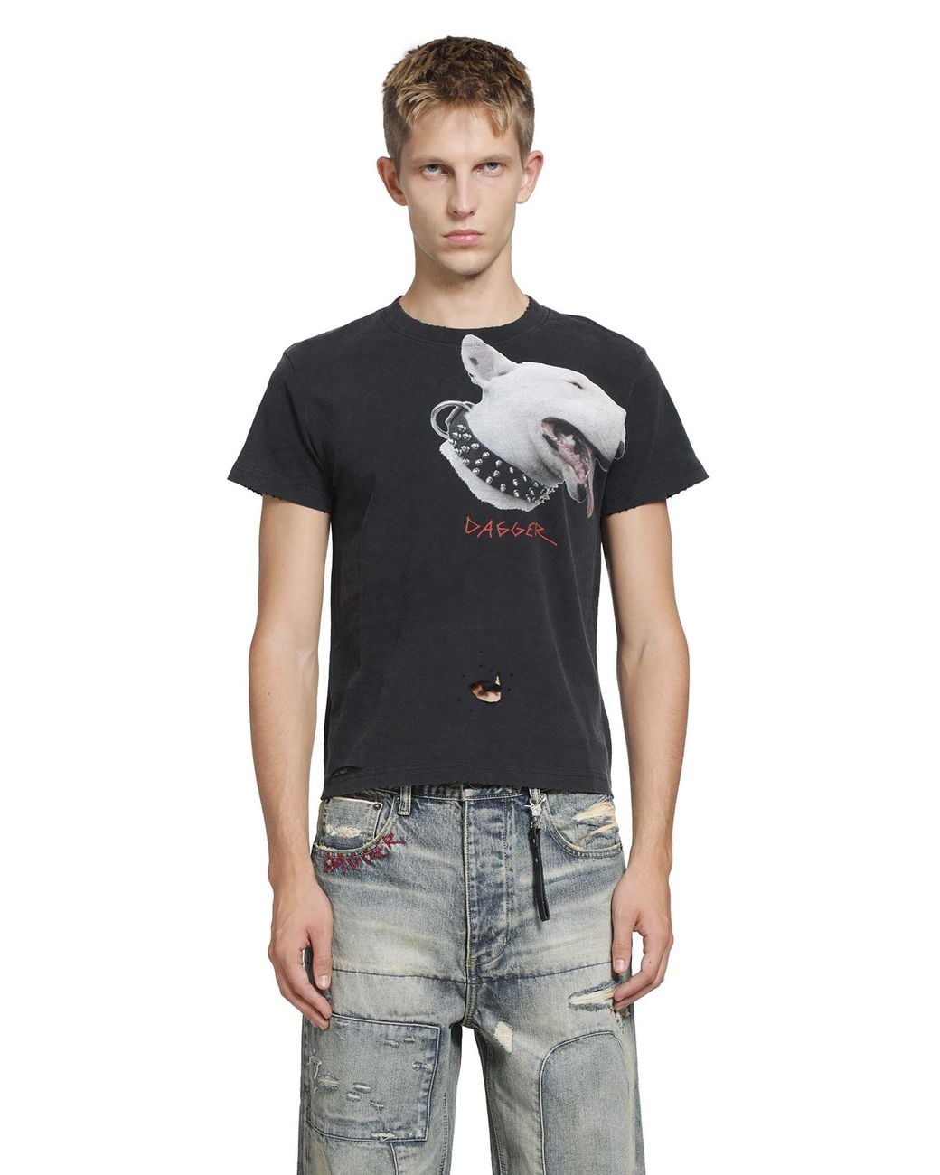 DAGGER Black Terrier Ts T-Shirt for men