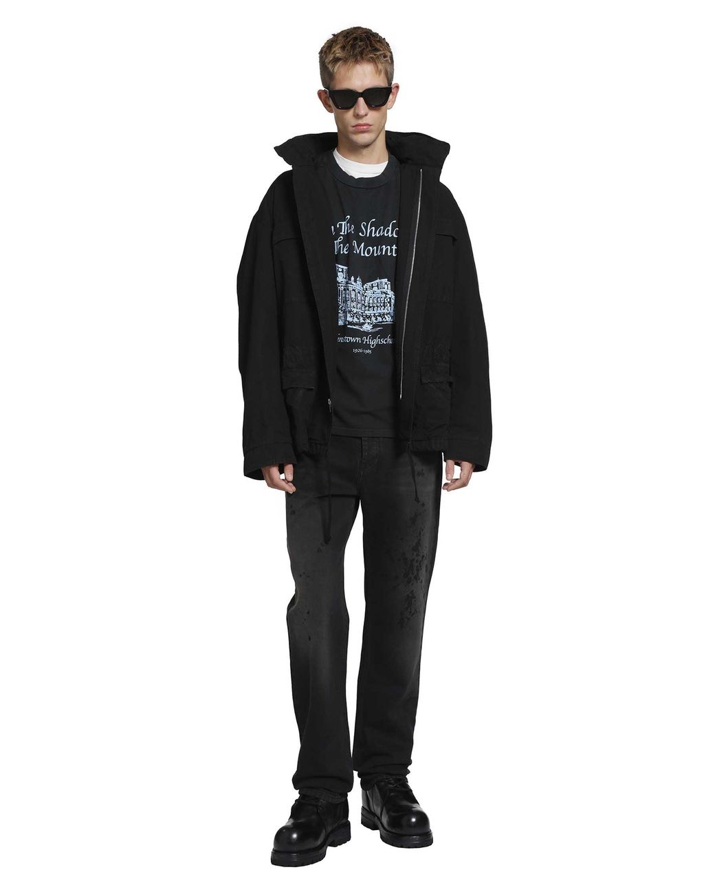 ALEXANDER DIGENOVA Black M65 Jacket for men
