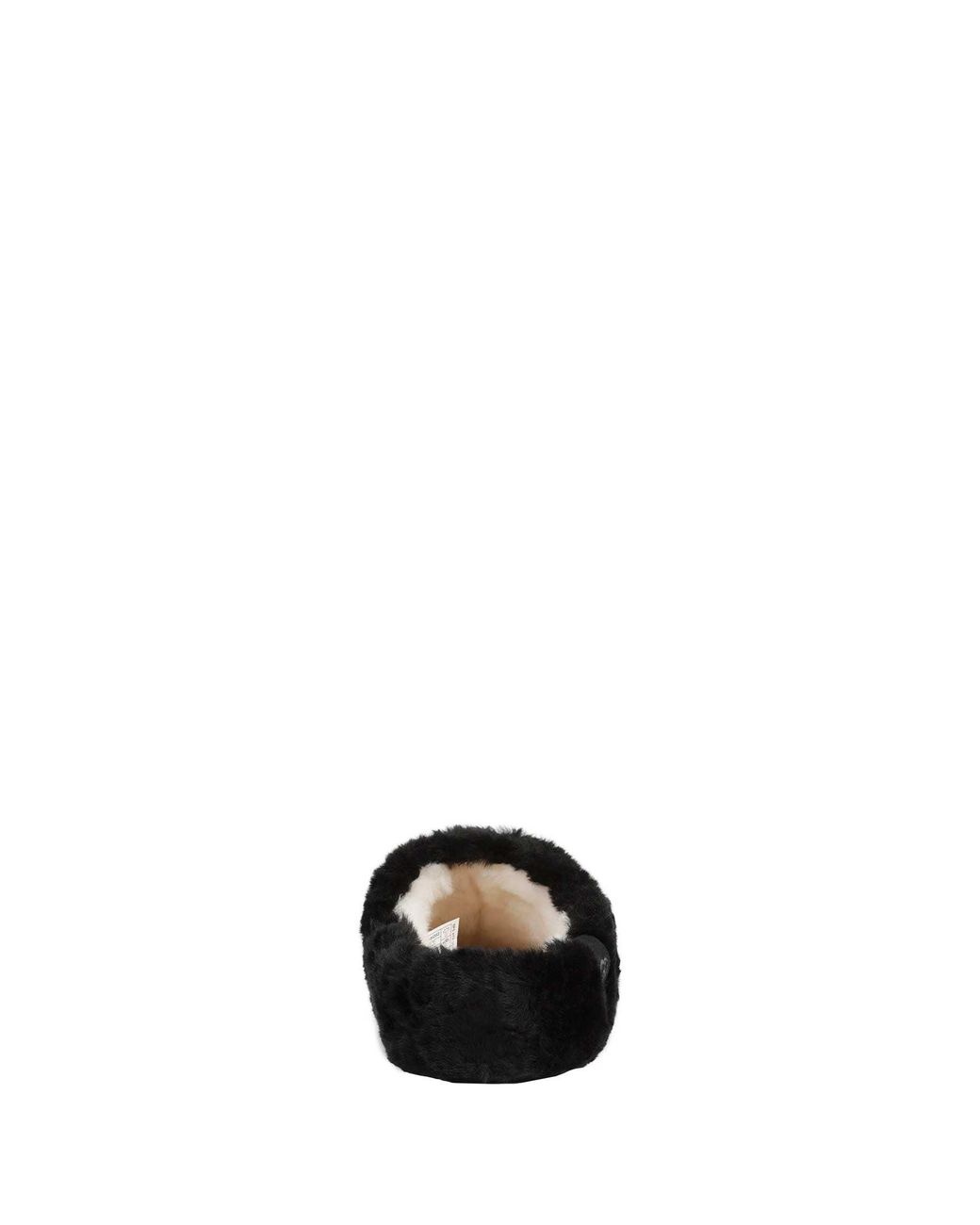 Ugg Black Elea Fluffed Slip-On