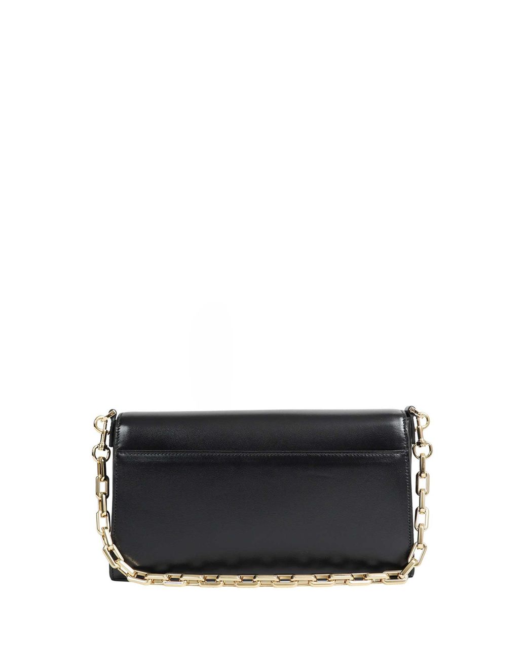 Gucci Black Horsebit Ristretto Medium Shoulder Bag