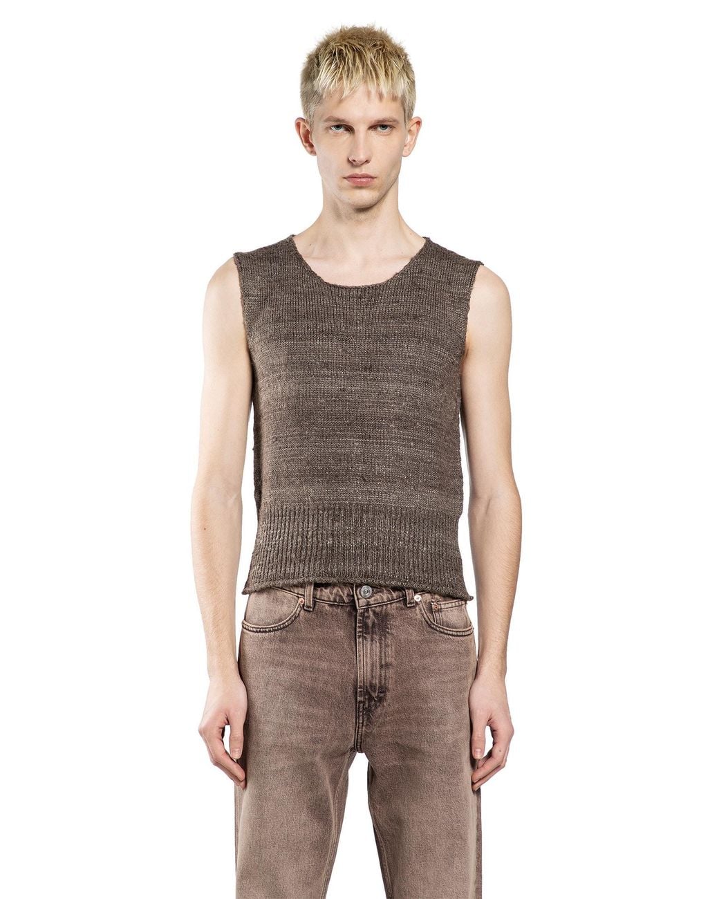 Our Legacy Black Pleaser Tank for men