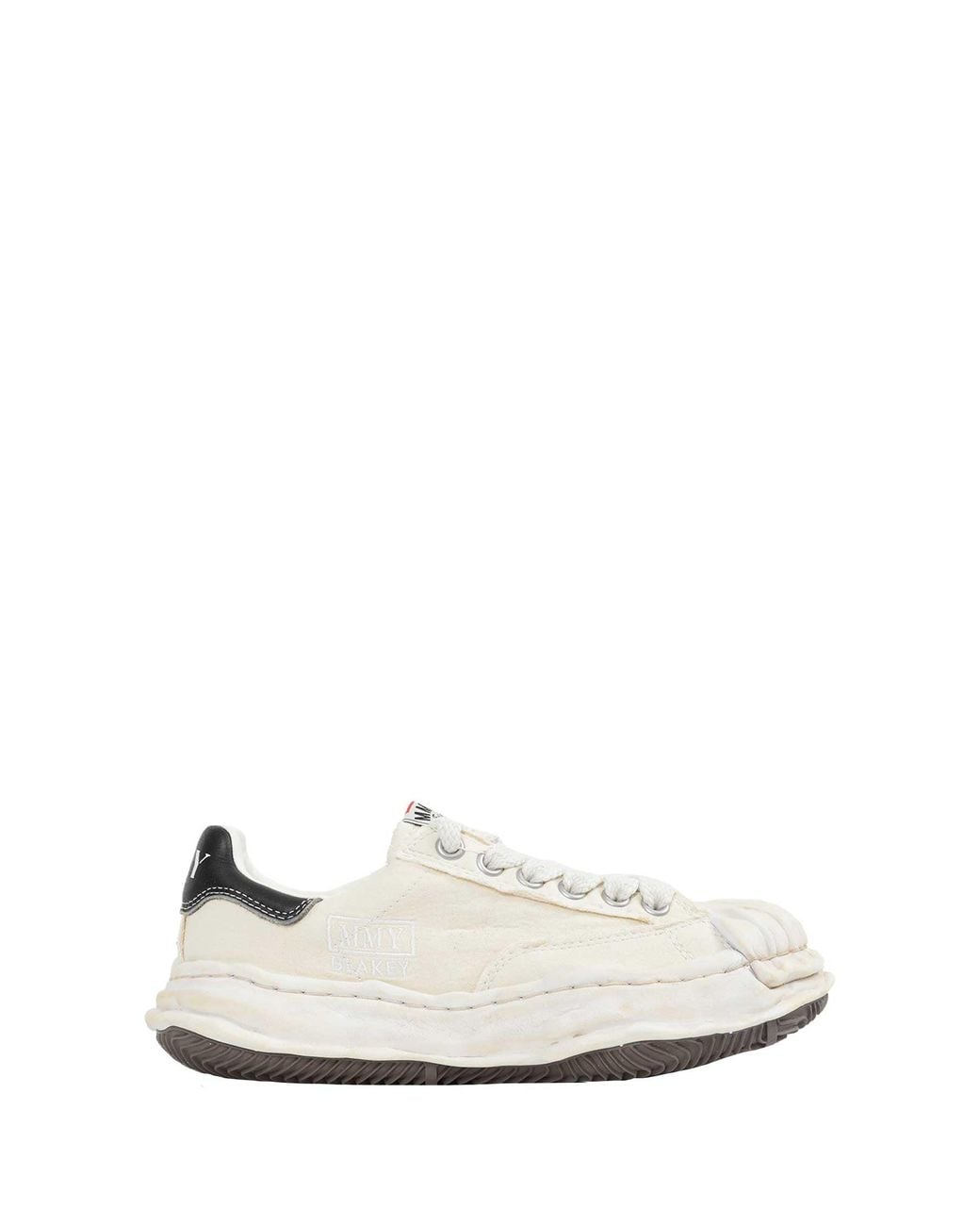 Maison Mihara Yasuhiro White Blakey Bleached Canvas for men