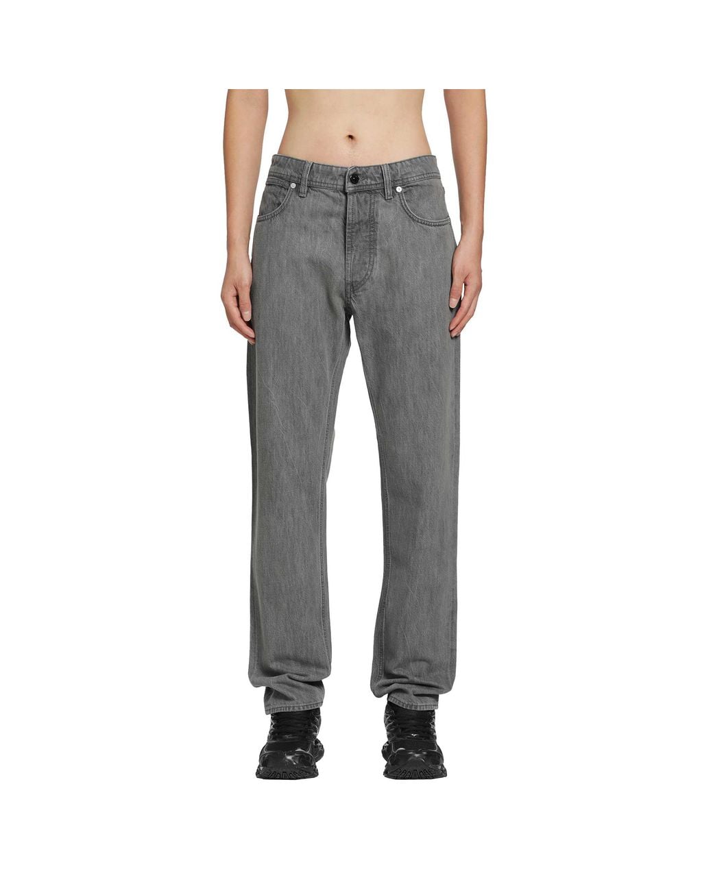 Stone Island Gray J100005 Jeans for men
