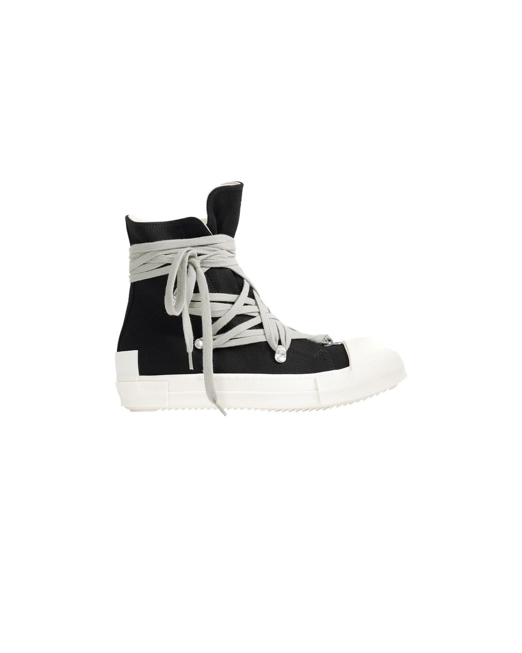 Rick Owens Black Tower Megalace Sneaks for men