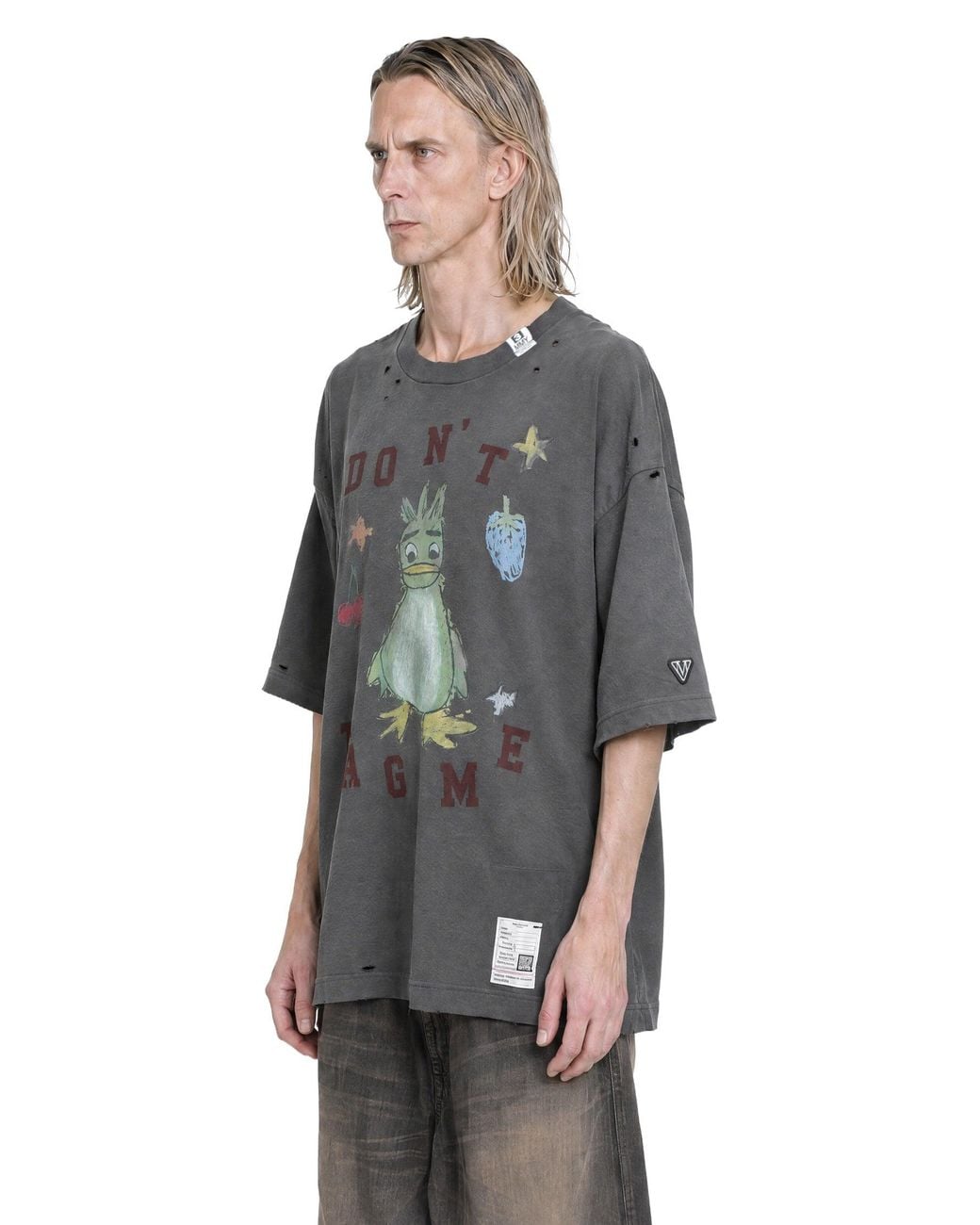 Maison Mihara Yasuhiro Gray Kids Doodle Tee for men