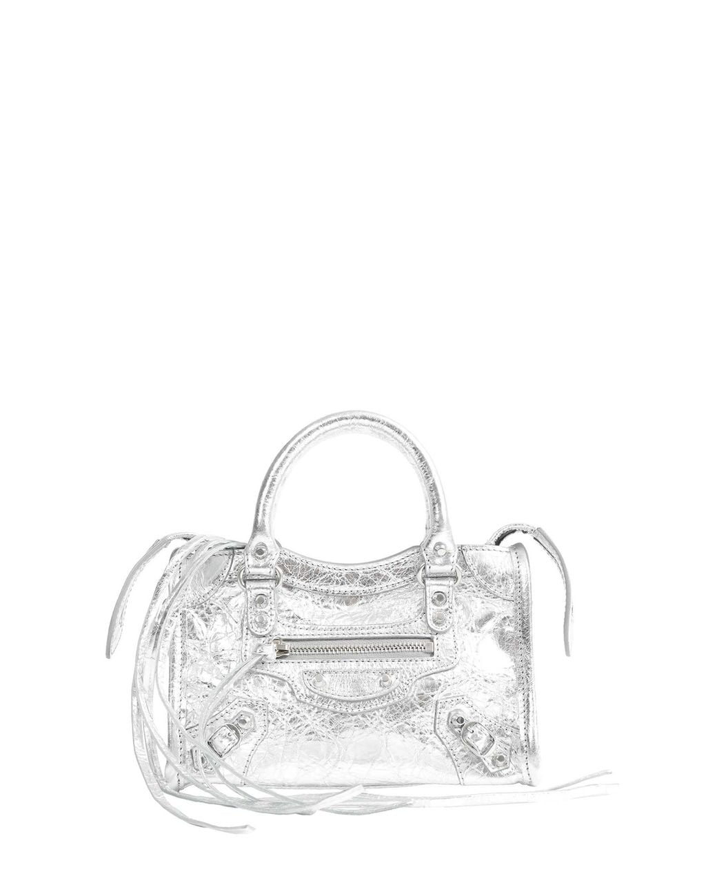 Balenciaga White Le City Nano Bag