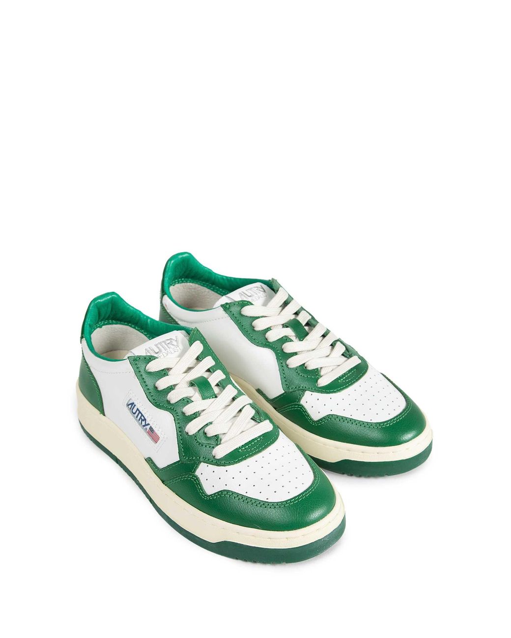 Autry Green Medalist Low Sneakers for men