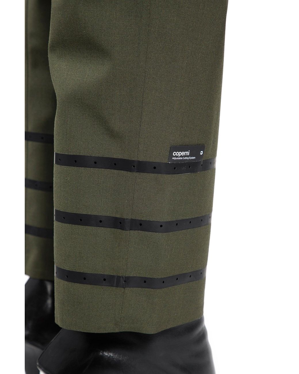 Coperni Green Technical Tailored Pants