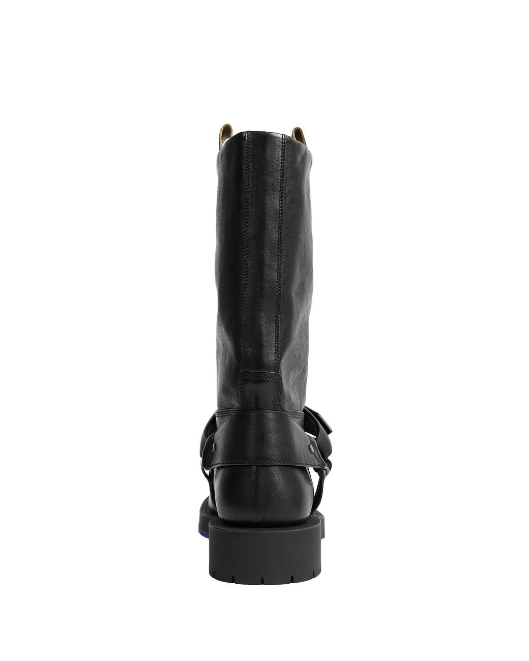 Burberry Black Soft Saddle Low Boots