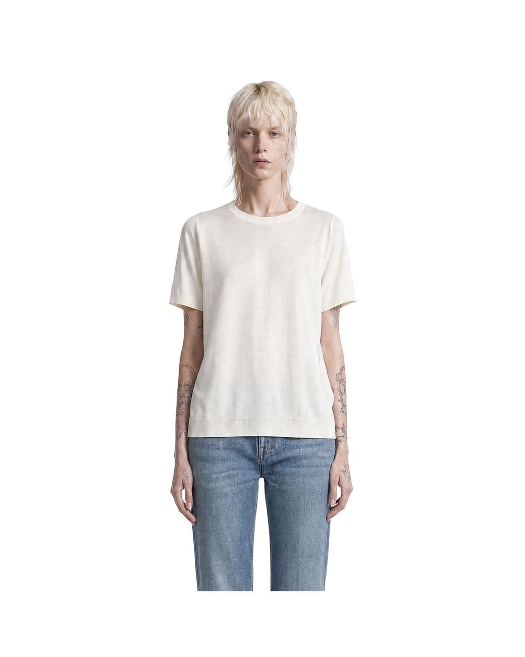 Gucci White Fine Wool Sweater