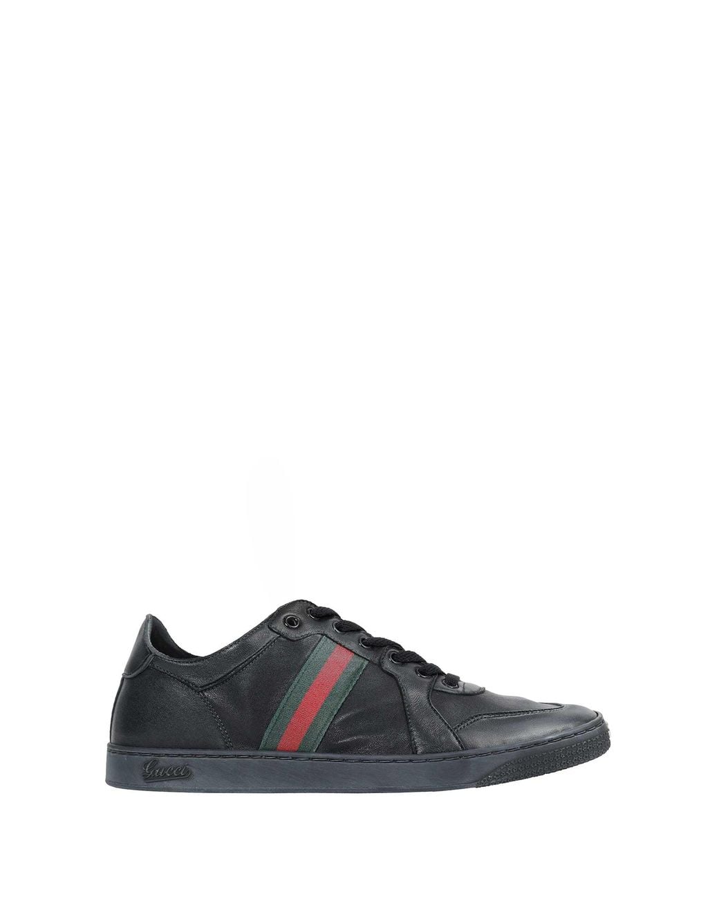 Gucci Blue Stretch Low-Top Trainers for men