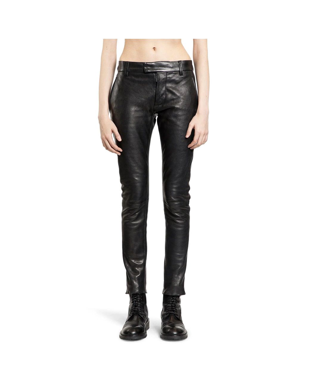 Ann Demeulemeester Black Trousers