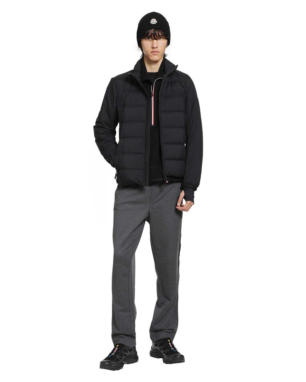 Moncler Black Araripe Mid-Layer Down Jacket for men