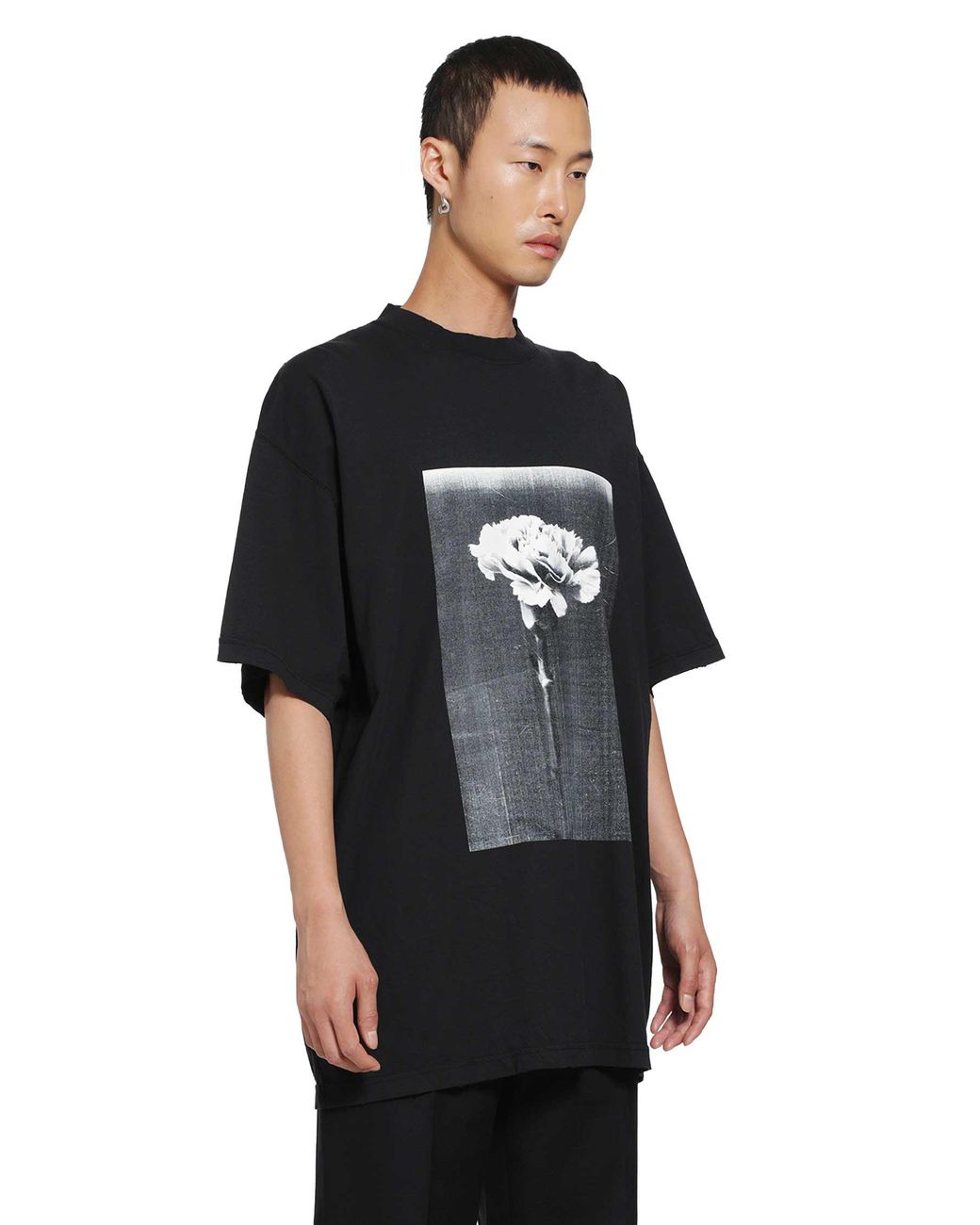 Balenciaga Black The Song Of The Highest Tower T-Shirt for men