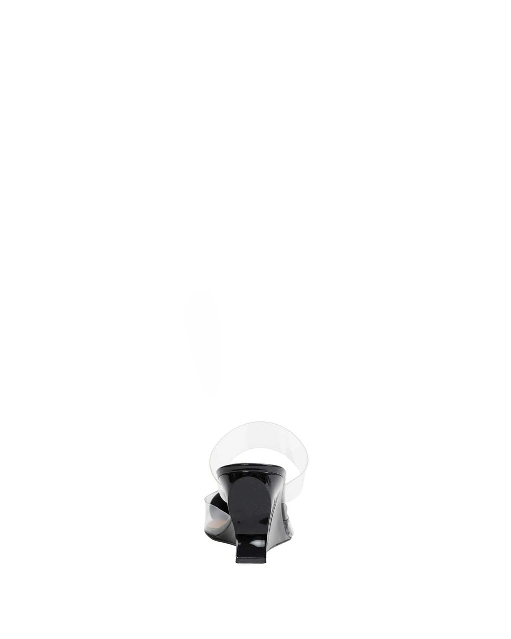 Alaïa Black Le Coeur Wedge Mules