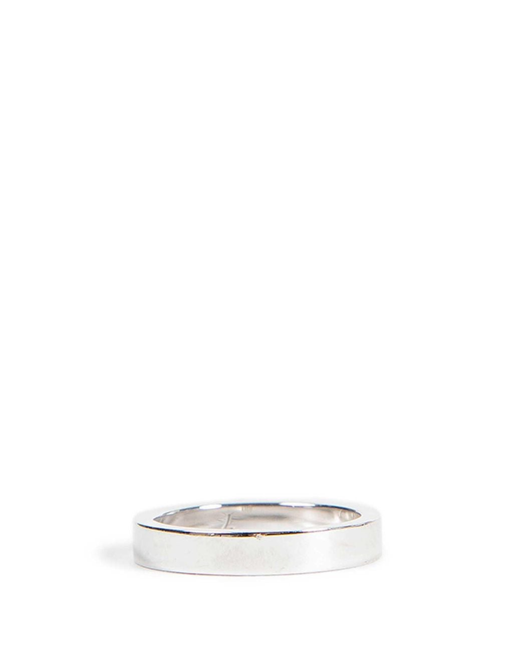 Maison Margiela White Logo Reference Ring for men