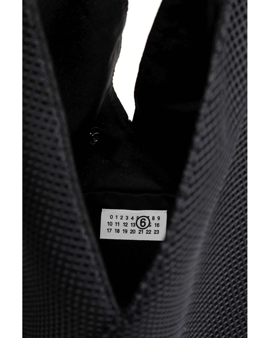 MM6 by Maison Margiela Black Classic Japanese Top Handle Bag