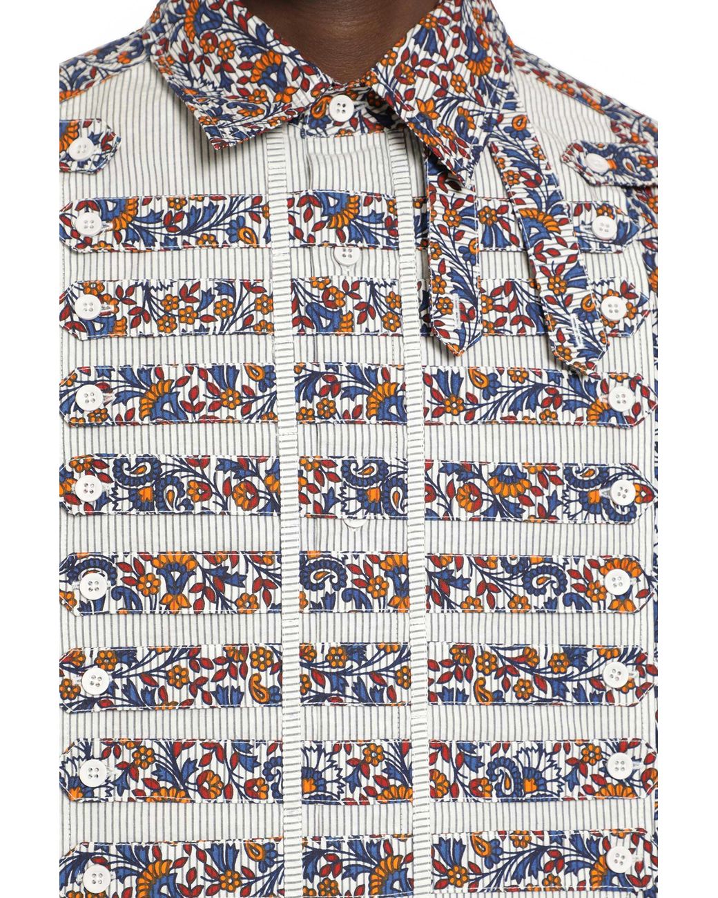 Craig Green Multi Tab Shirt in Blue for Men | Lyst