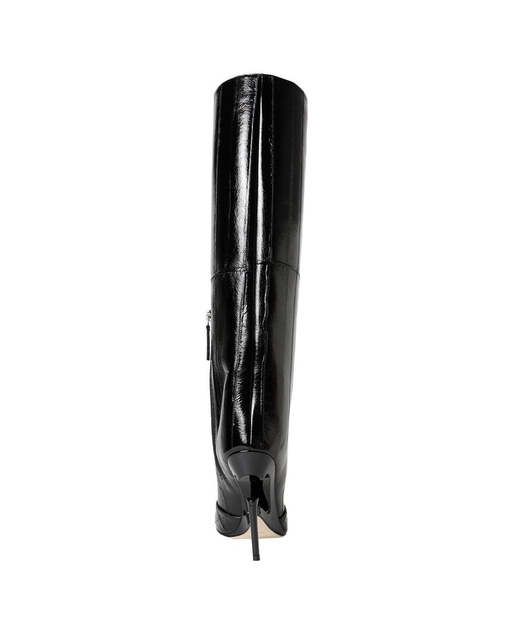 NVL-GARDE Black Broken Heel Knee-High Boots
