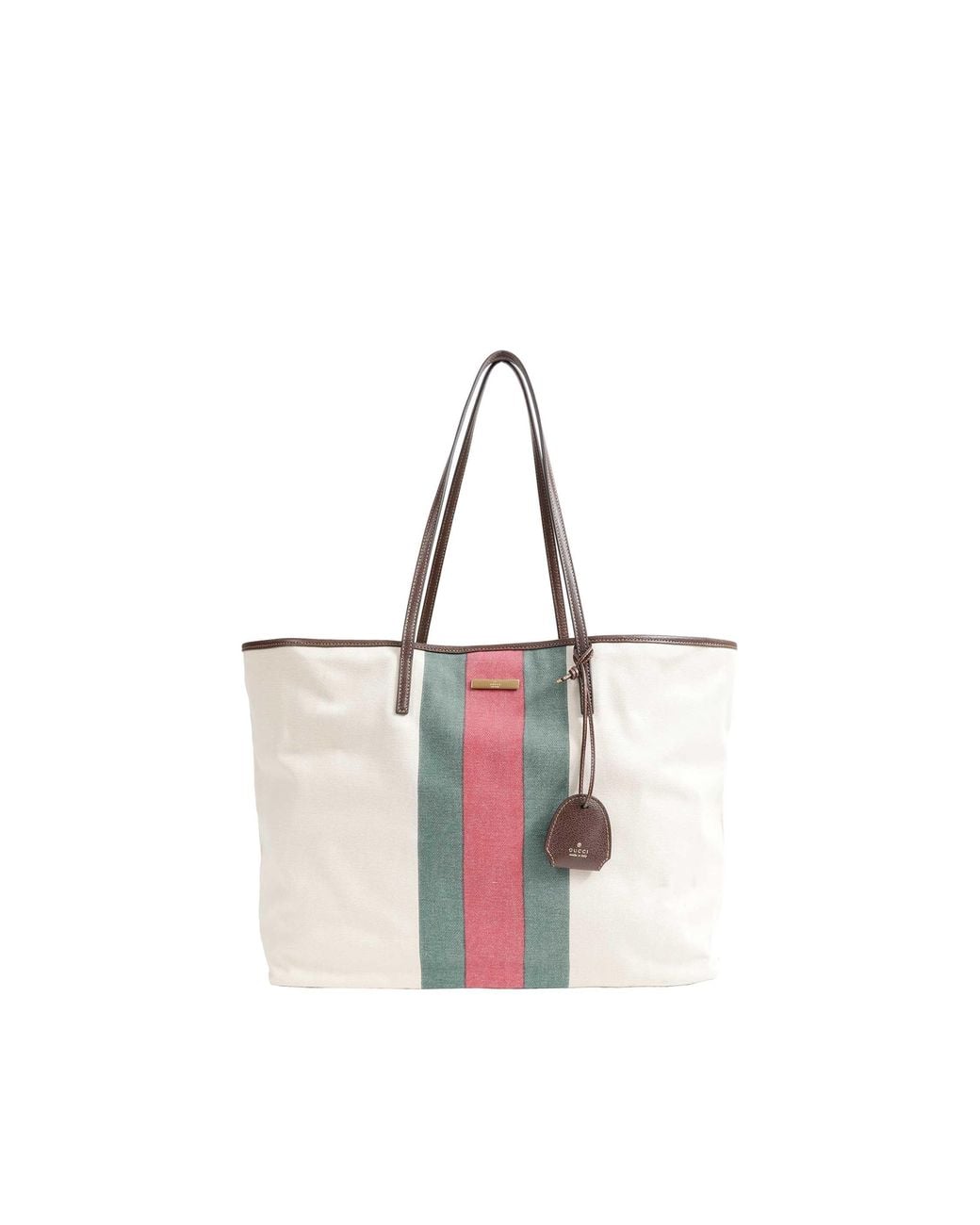 Gucci White Tribeca Large Tote Bag