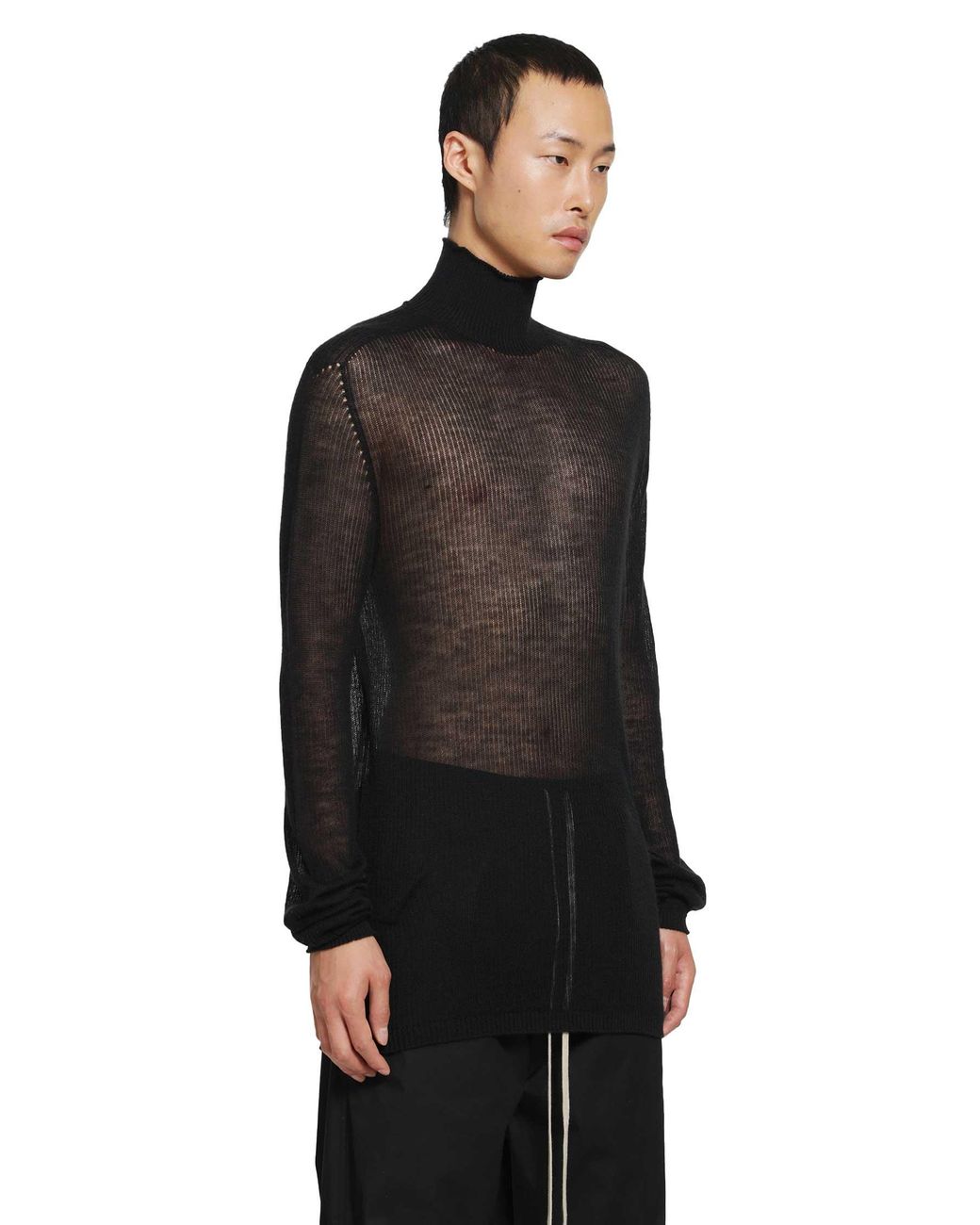 Rick Owens Black Tower Oversized Turtle for men