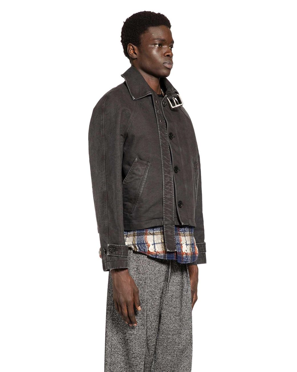 Loewe Black Belted Jacket for men