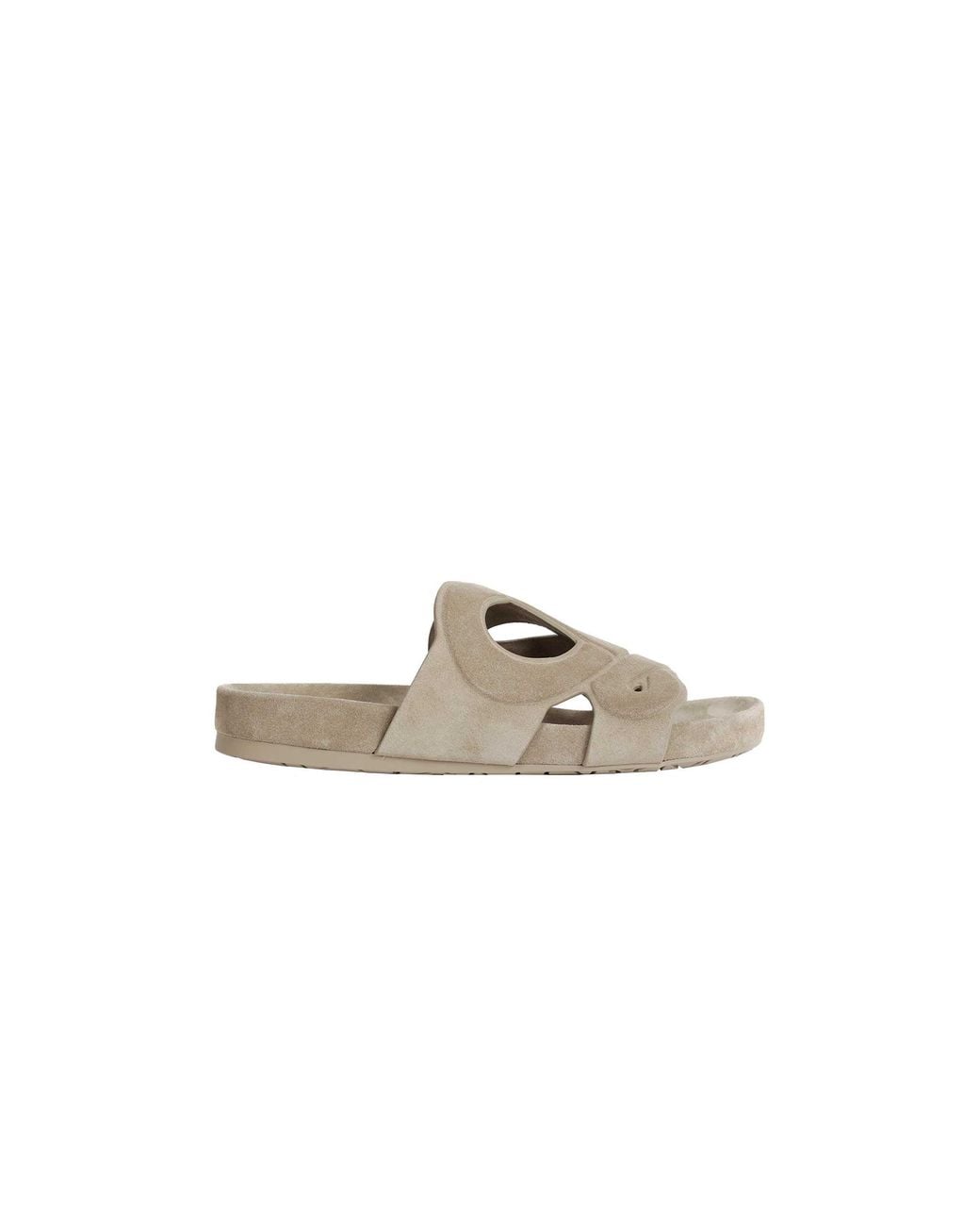 Loewe Gray Ease Monogram Slides for men