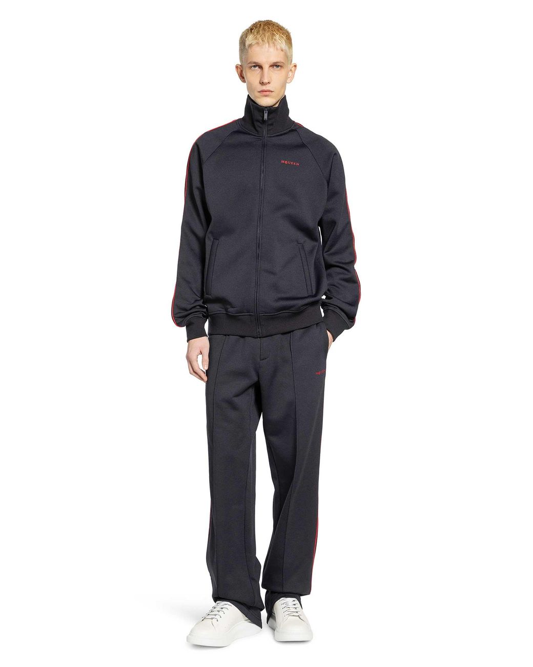 McQueen Blue Trackpants for men