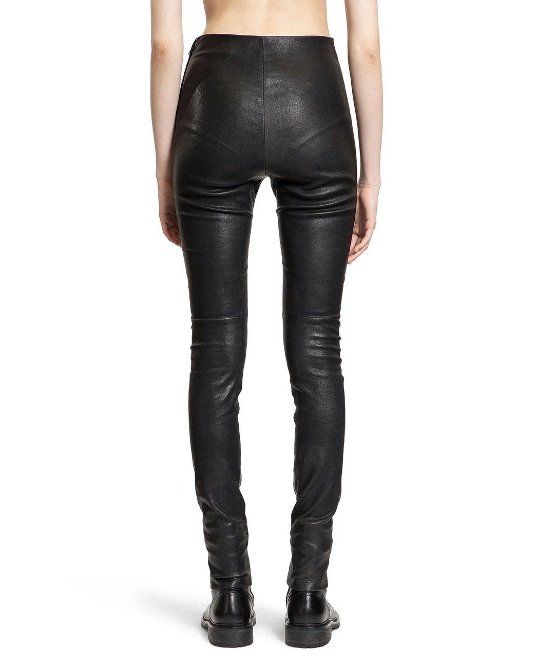 Ann Demeulemeester Black Trousers