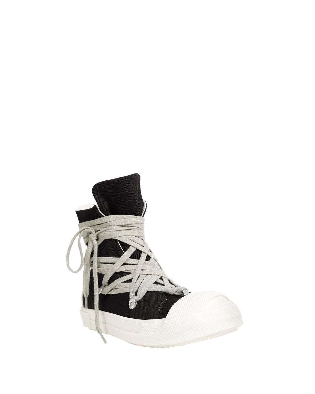 Rick Owens Black Tower Megalace Sneaks for men