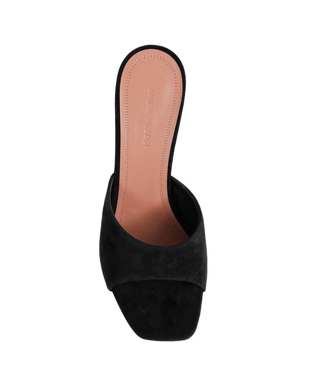 AMINA MUADDI Black Lupita Slipper 95 Mules