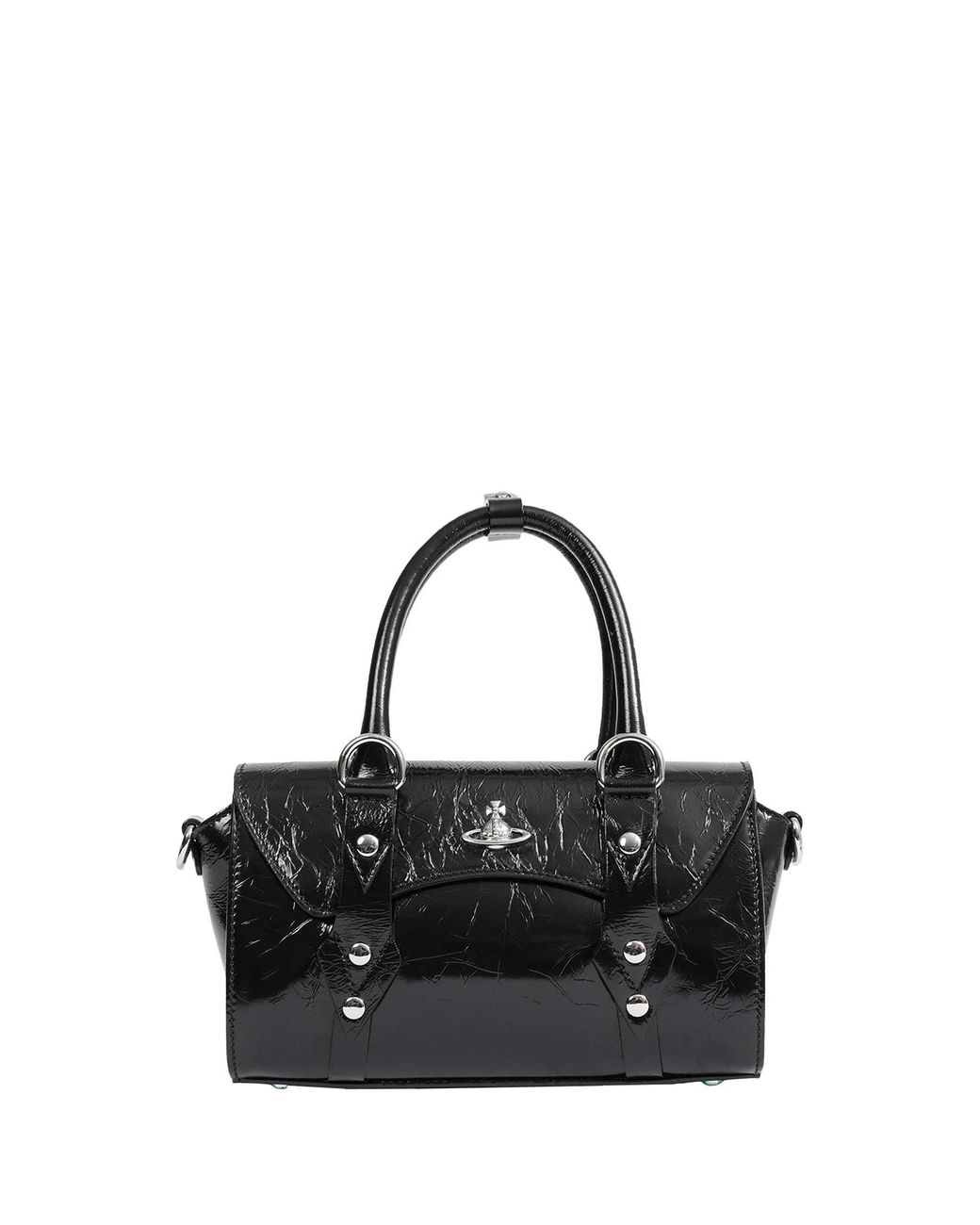 Vivienne Westwood Black Bettina Mini Crossbody Bag