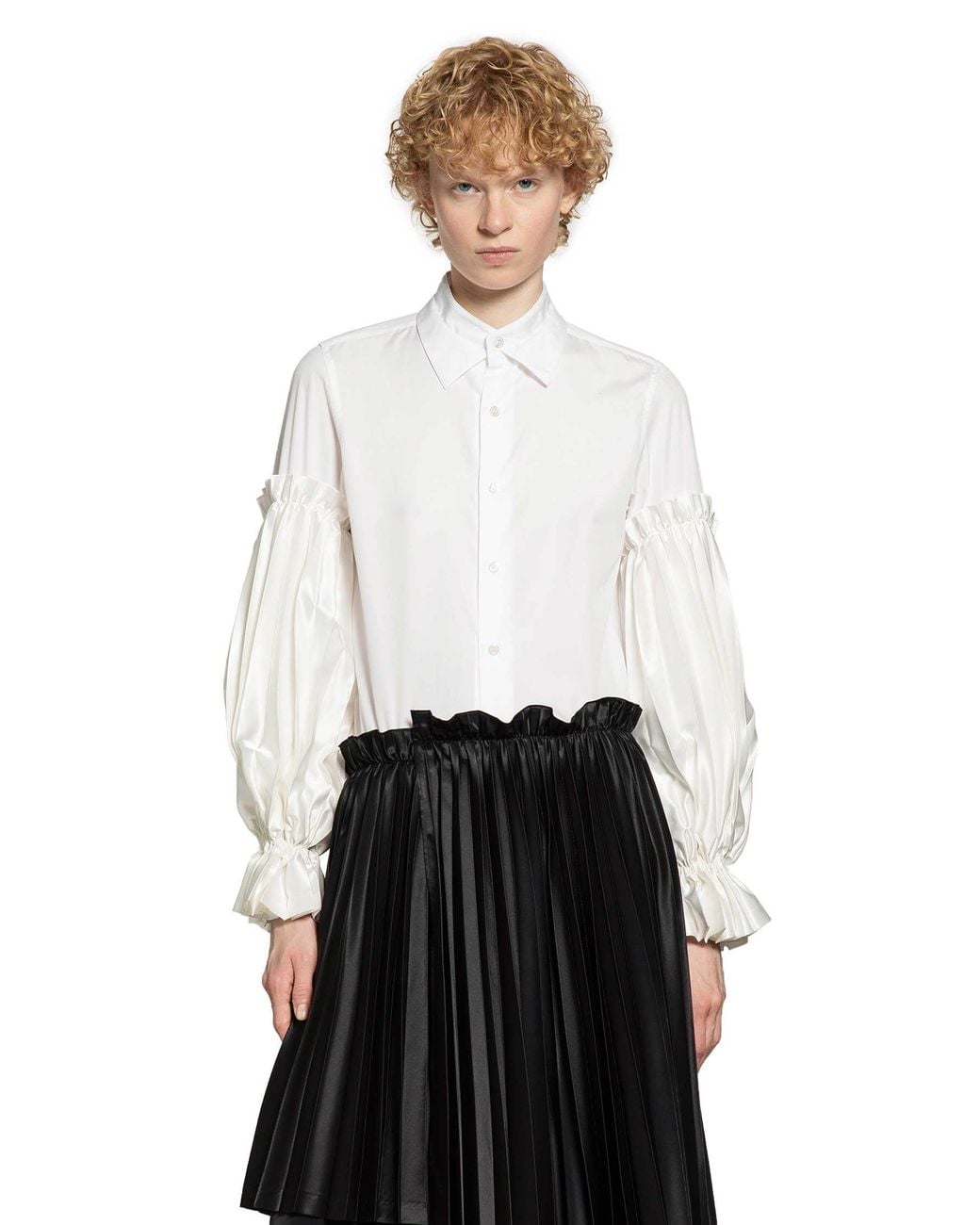 Noir Kei Ninomiya White Layered Top