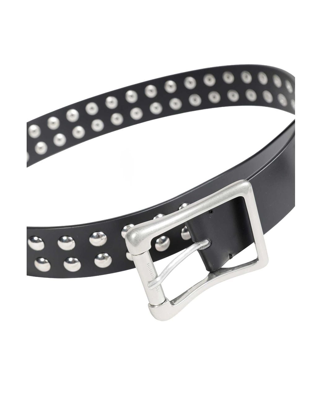 Ann Demeulemeester Black Yoka Belt 40Mm for men