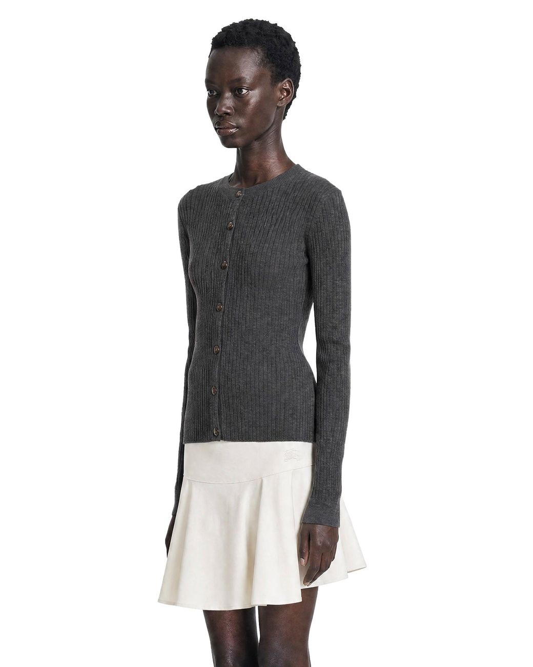 Burberry Black Cashmere Cardigan