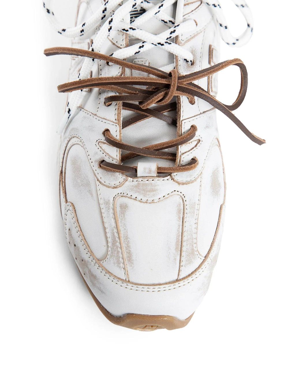 Miu Miu White New Balance Collaboration 530 Sl Sneakers