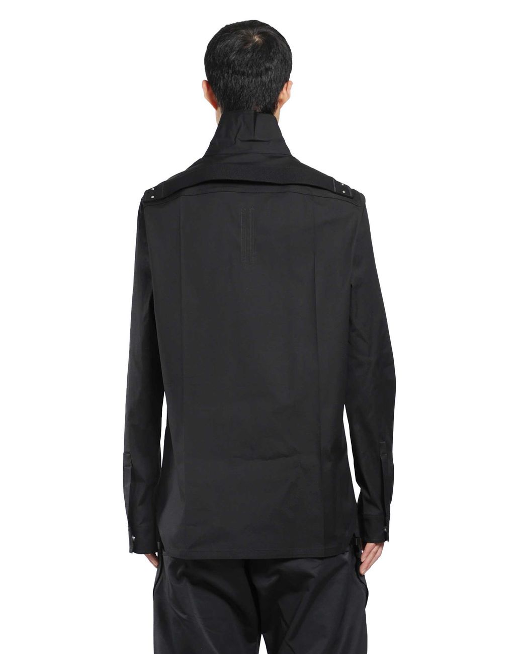 Rick Owens Black Tower Outershirt for men