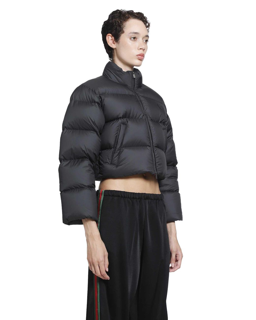 Gucci Black Padded Polyester Puffer Jacket