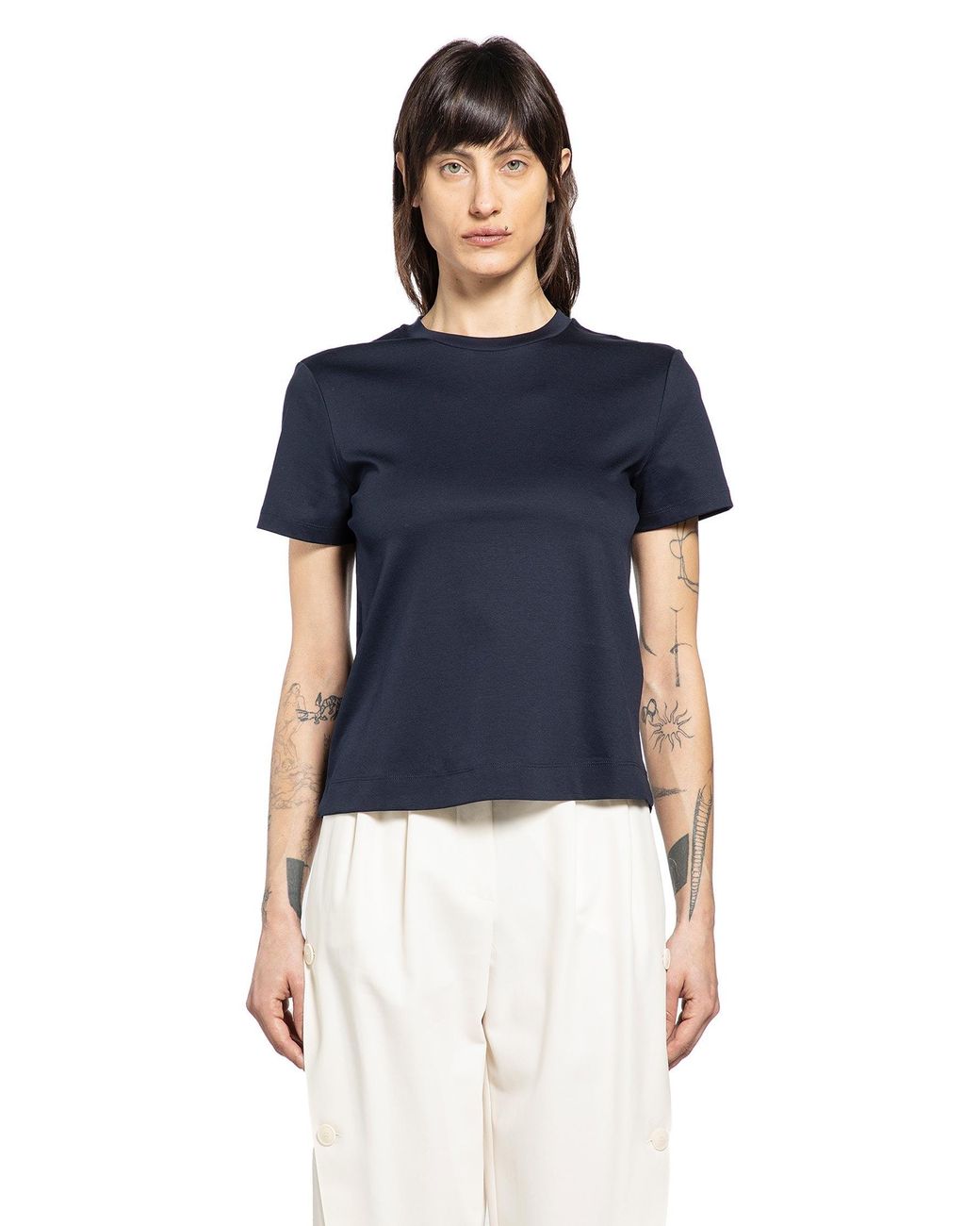 Max Mara Blue Mxpdonata T-Shirt