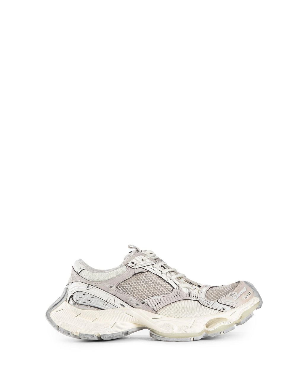 Balenciaga White Stapler Sneakers for men