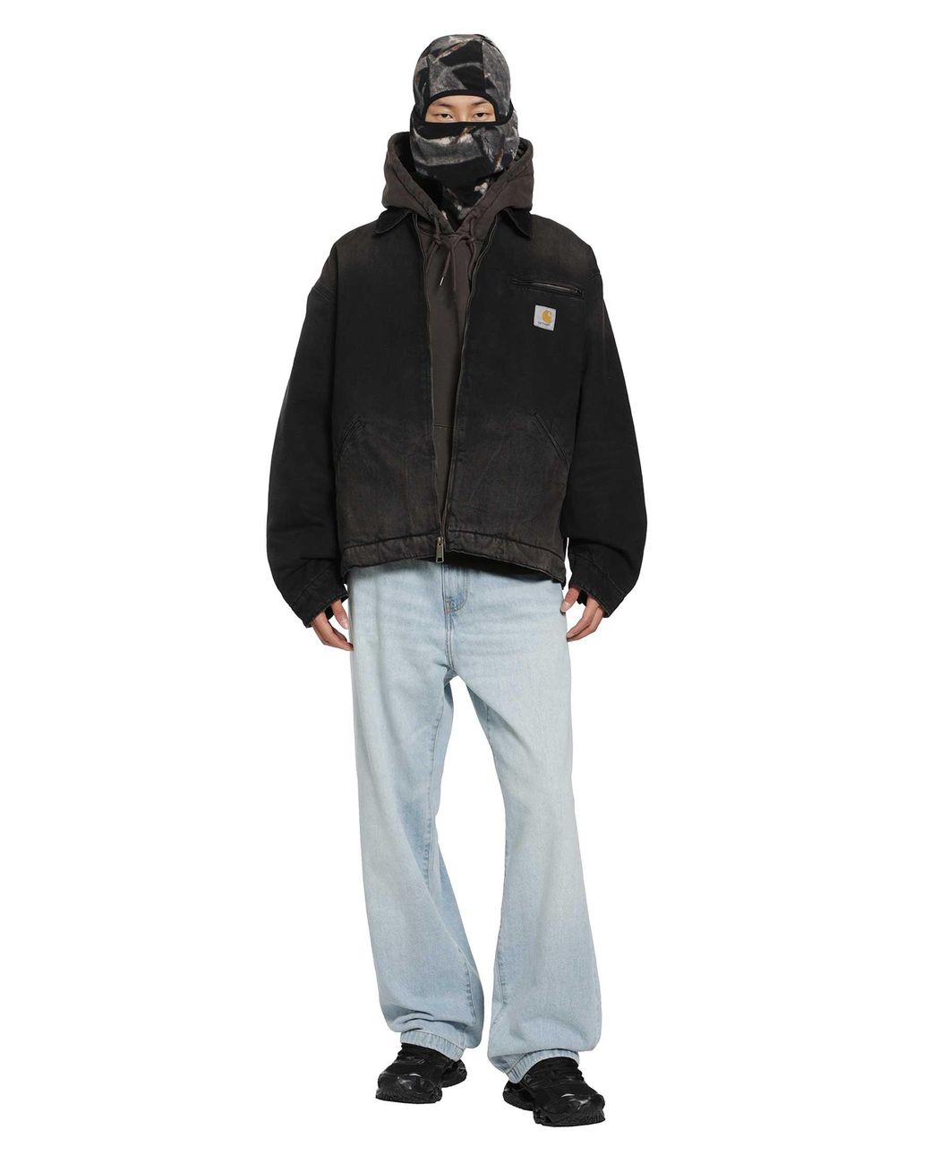 Carhartt Black Og Detroit Jacket for men