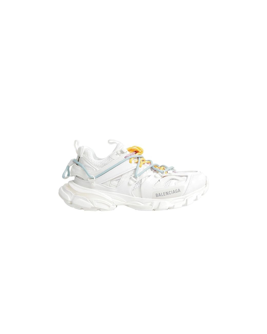 Balenciaga White Track Trail Laces Sneakers