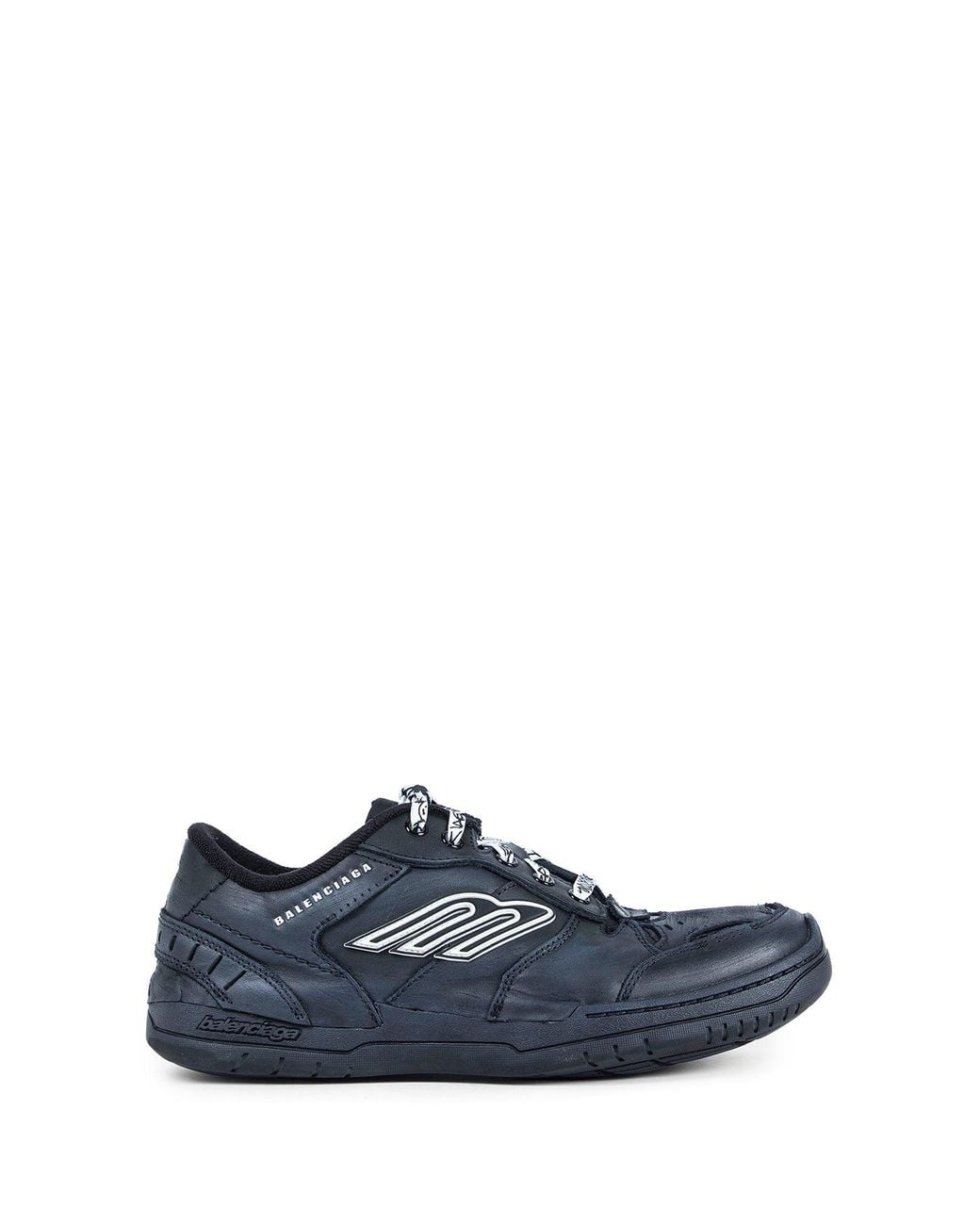 Balenciaga Blue Hamptons Worn-Out Sneakers for men