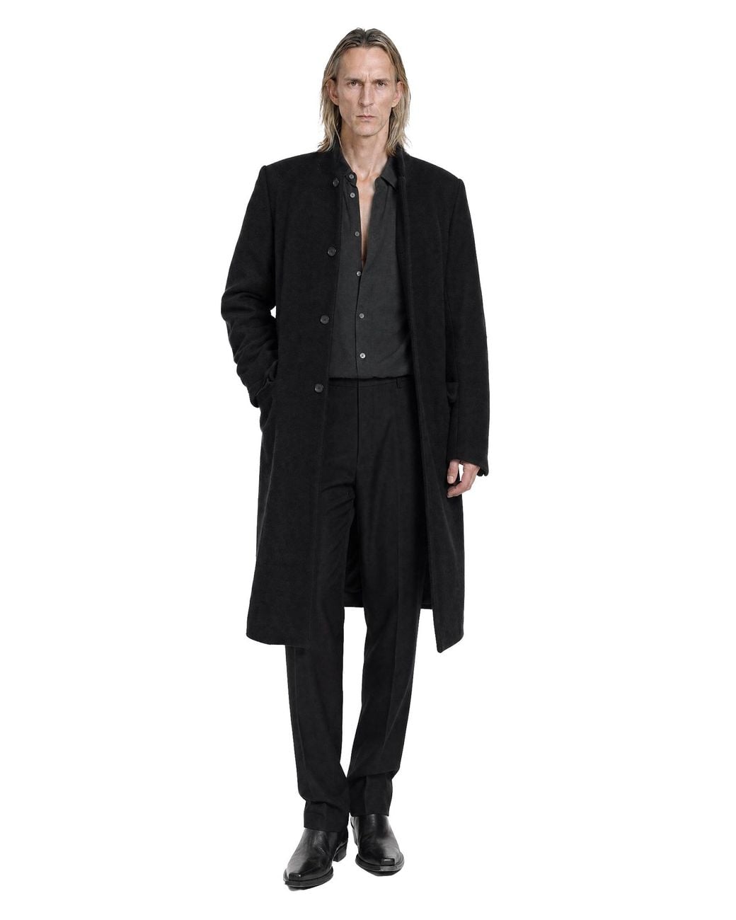 Nicolo' Ceschi Berrini Black Tailored Pants for men