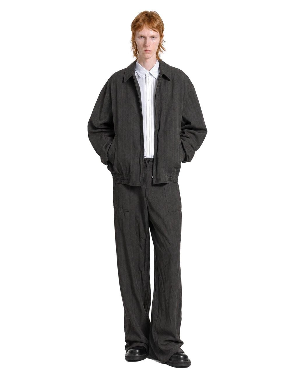 Comme des Garçons Black Boxy Jacket for men