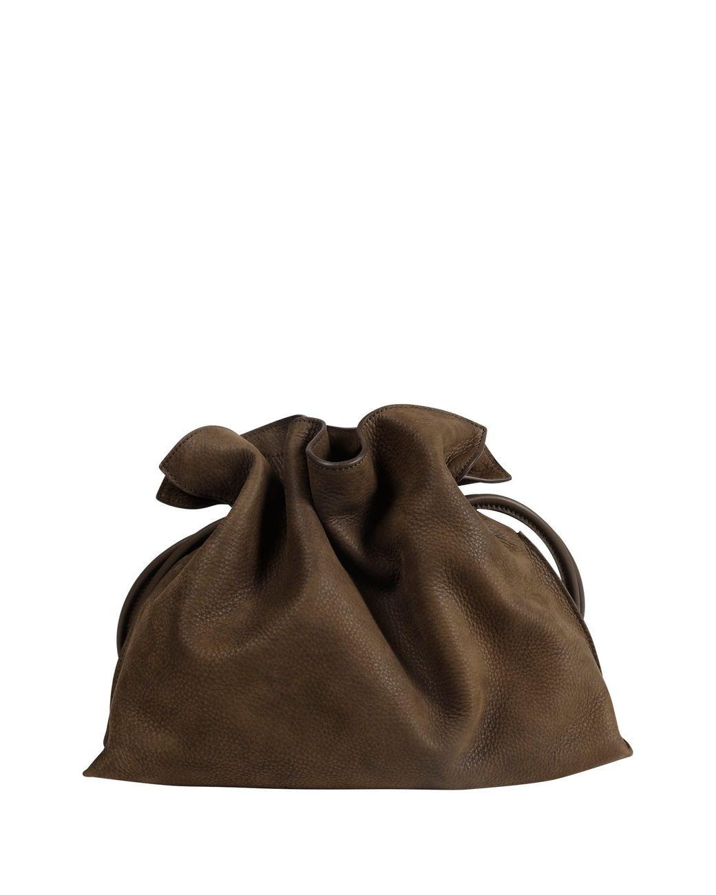 Loewe Brown Medium Flamenco Clutch