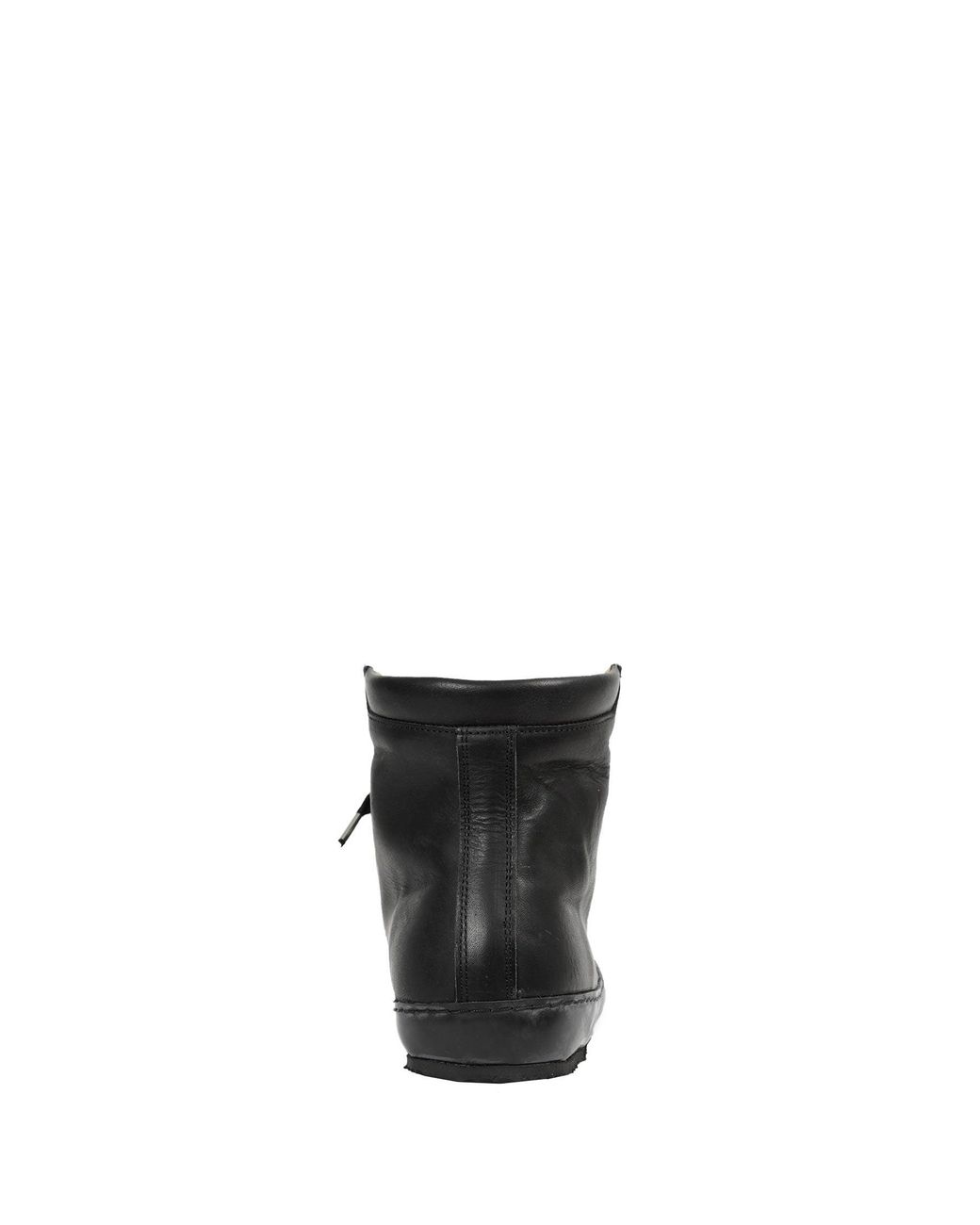 A Diciannoveventitre Black Hi Kangaroo Sneakers for men