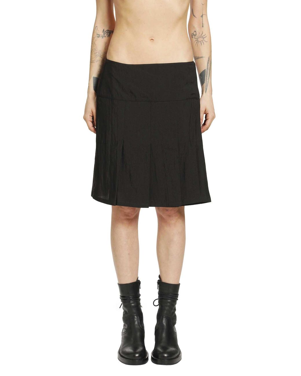 Our Legacy Black Girdle Skirt