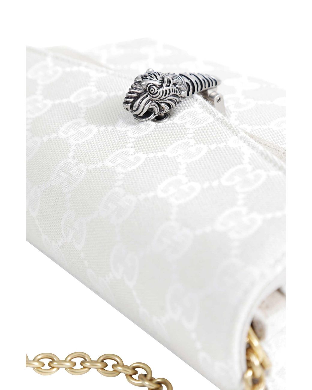 Gucci White Dionysus Small Shoulder Bag